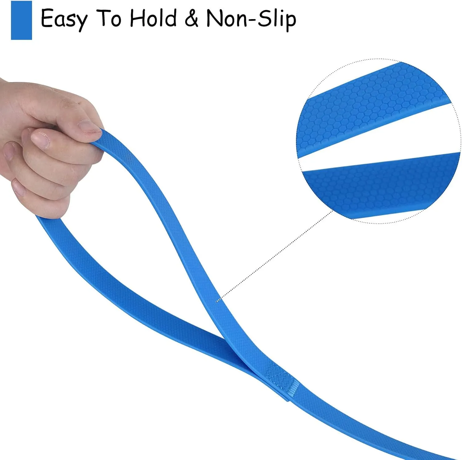 9m Blue Heavy Duty Robust Training Dog Leash with Anti-Slip HandleWaterproof Long Dog Leash for Outdoor Activities
