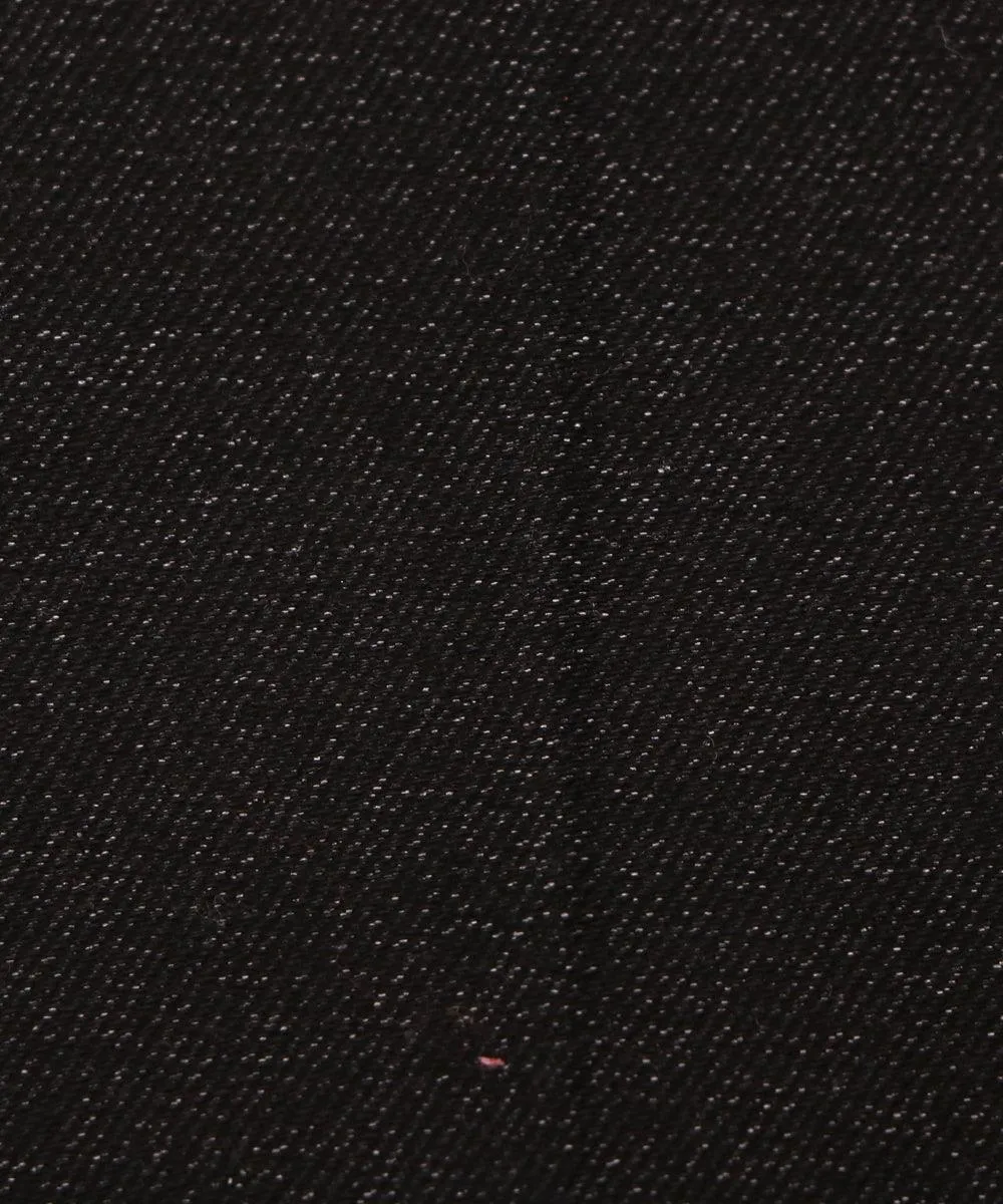 Black Colour Plain Denim Lycra Fabric