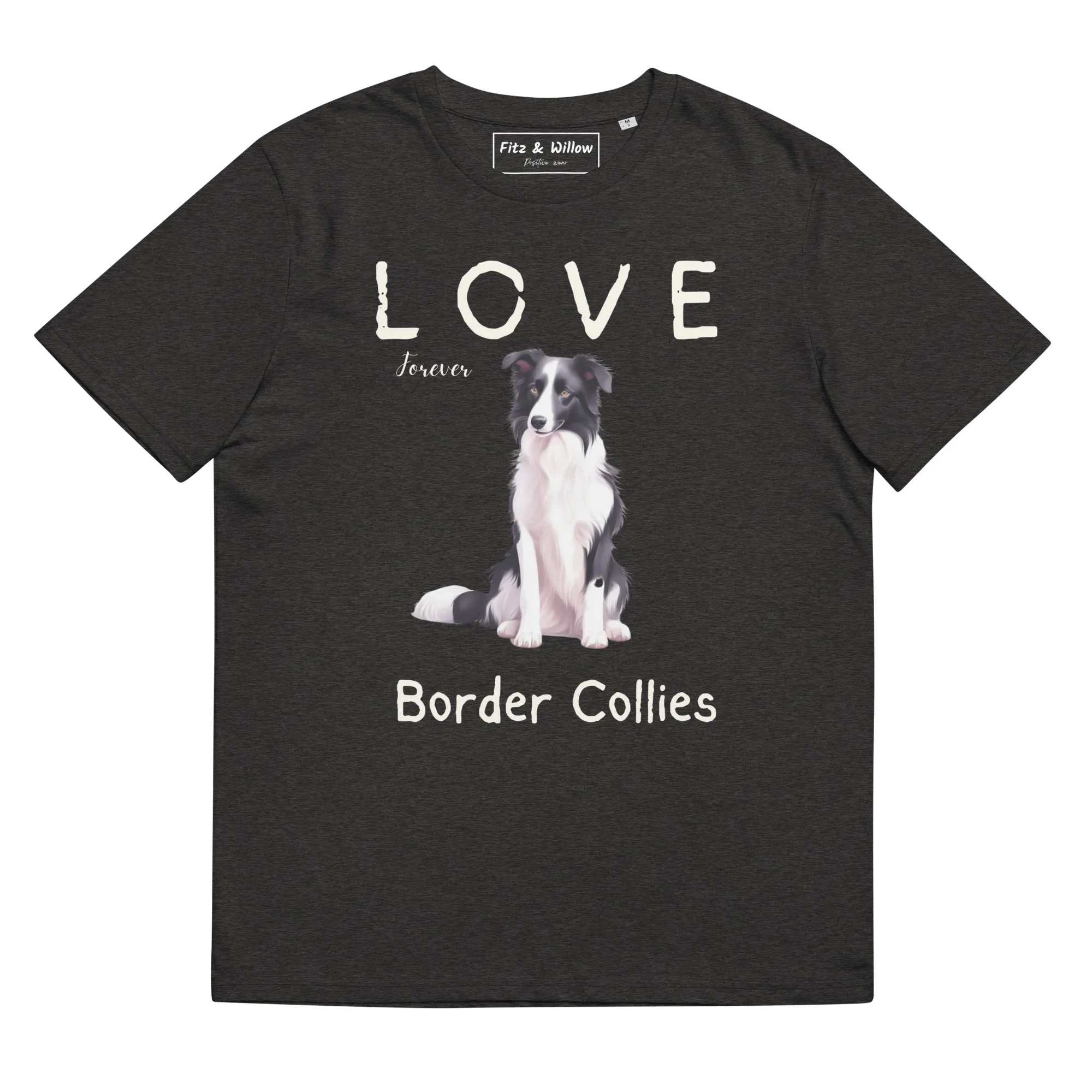Border Collie lovers sustainable cotton t-shirt