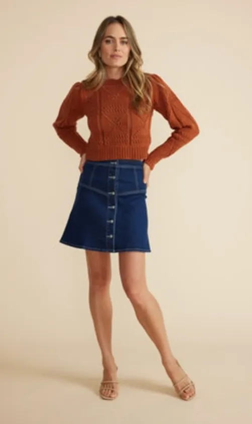Cara Crochet Sweater
