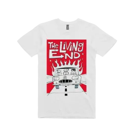 Cartoon Car / White t-shirt