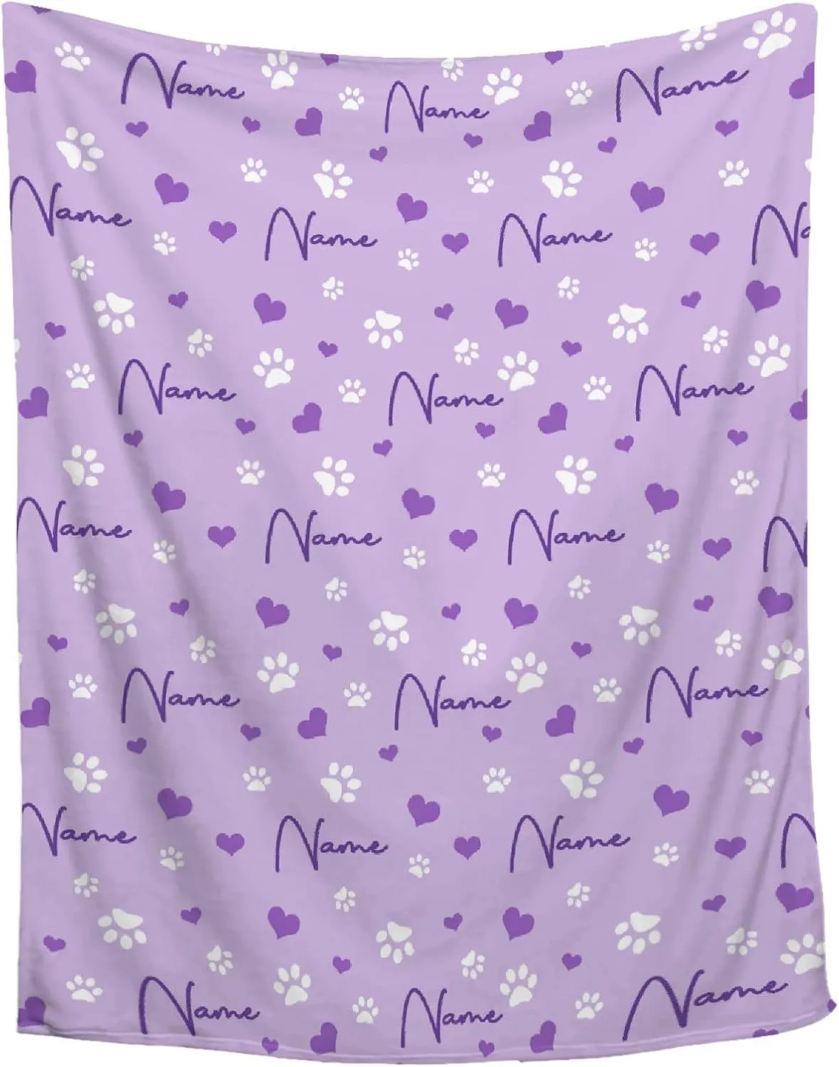 Custom Pet Blanket, Personalized Throw Blanket Gift for Puppy Dog Cat, 30"x40" for Pets