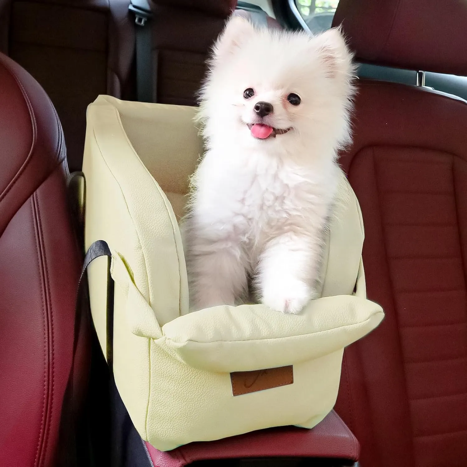 Dog Car Seat Centre Console Dog Booster Seat Dogs Console Car Seat for Dogs Cats Pets Up to 13lbs