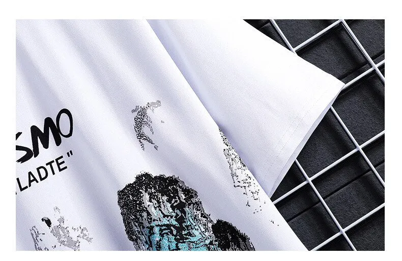 Elegant Acrylic Paint T-Shirt