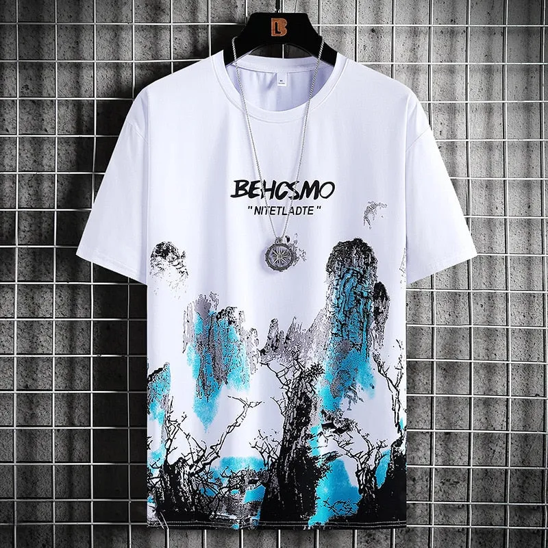 Elegant Acrylic Paint T-Shirt