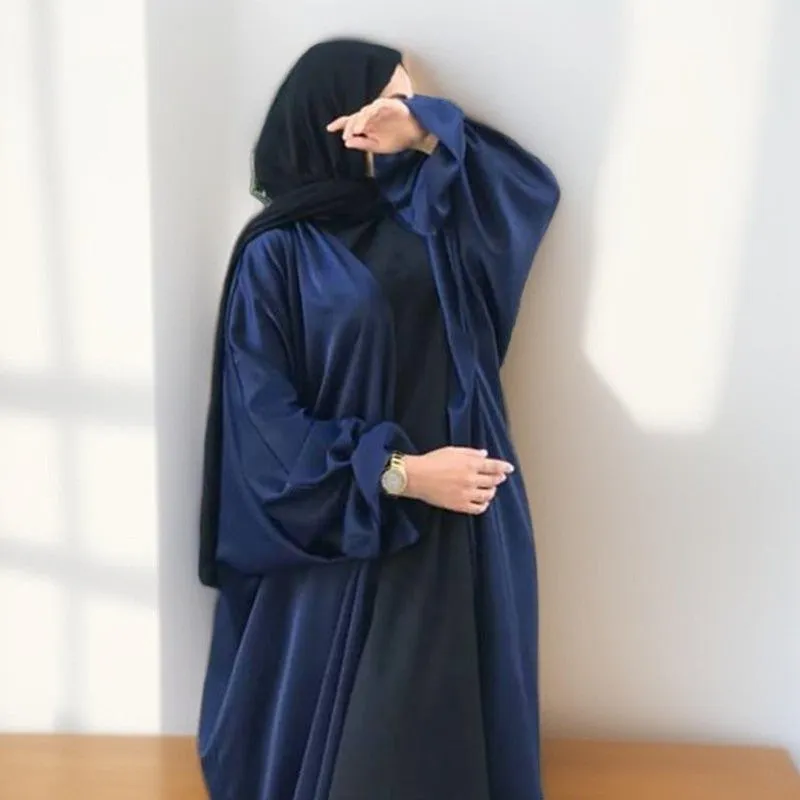 Elegant puff sleeve throw over