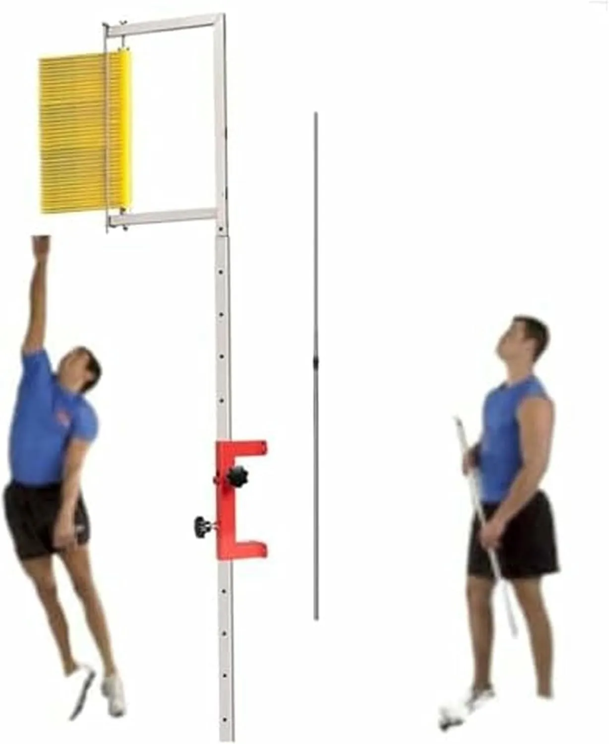 Free-Standing Jump Measurement TesterVertical Jump TesterVertical Jump Measurement Tool,Wall Mounted Vertical Jump Tester Trainerfor Adults Jumping Trainers Aid Physical Training~/