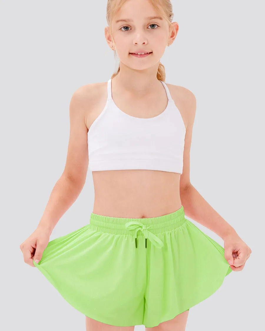 Girls Flowy Shorts- High Waist