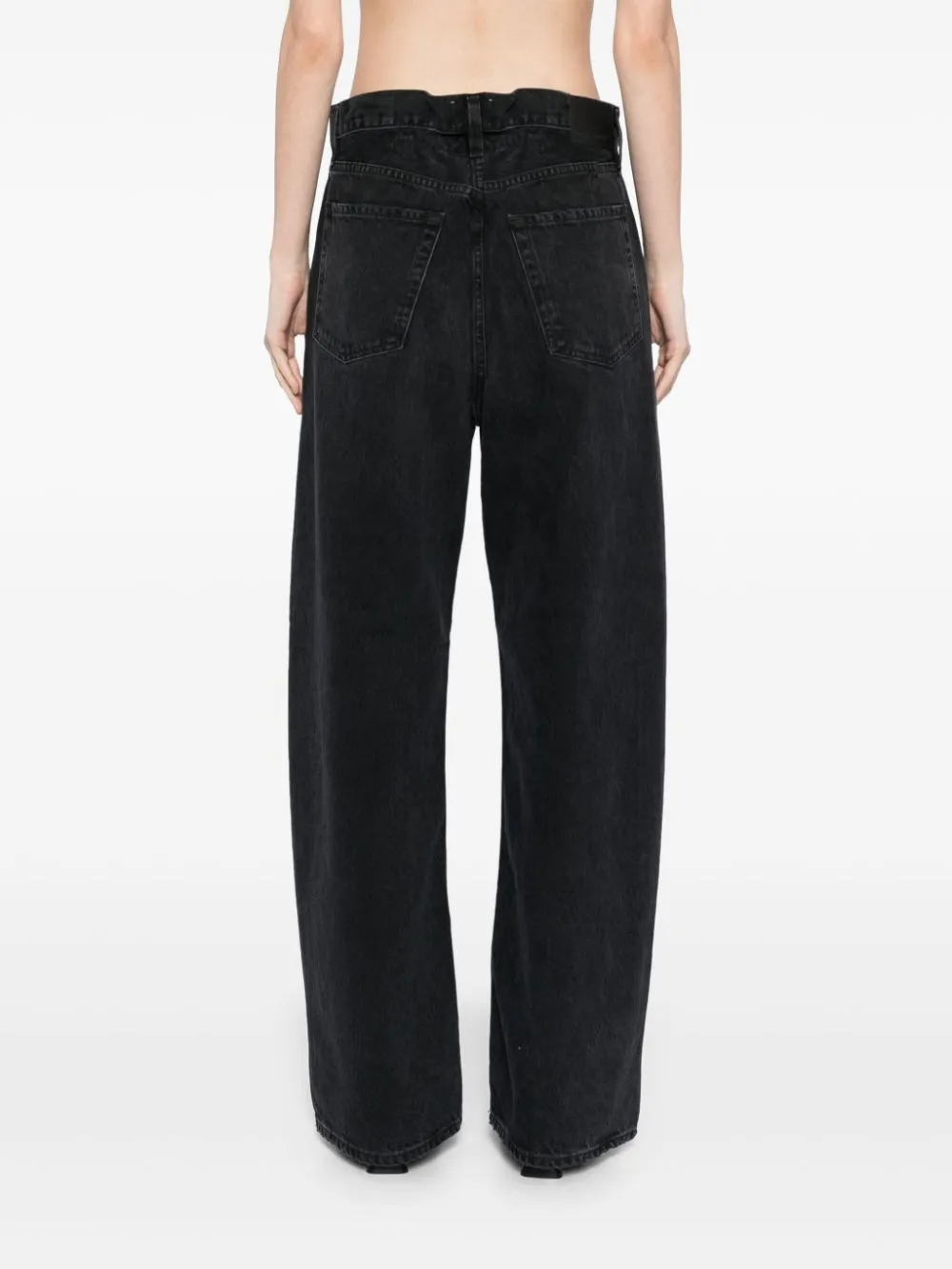 Gwendoline Scrunch Jean in Anthrocite
