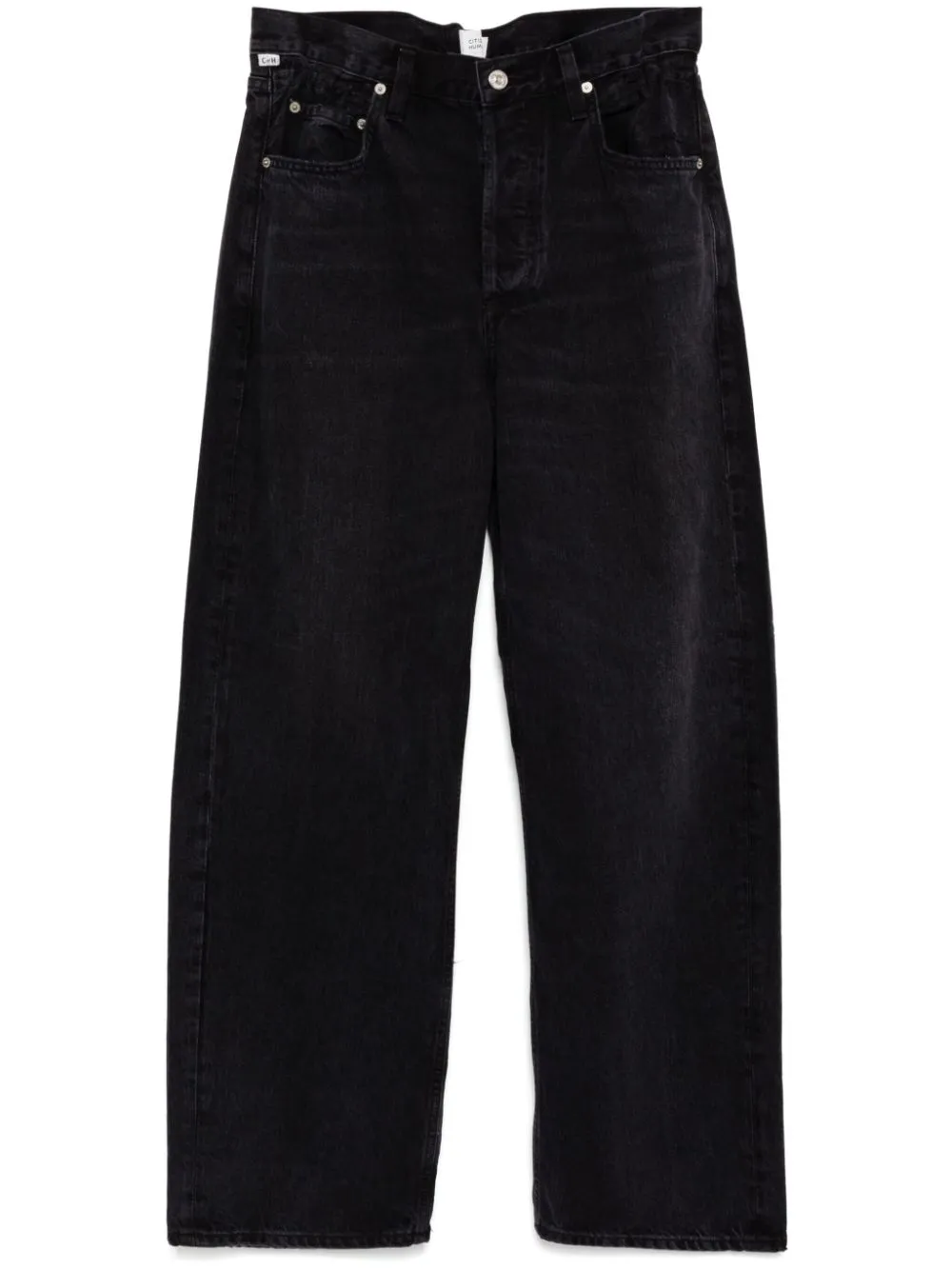 Gwendoline Scrunch Jean in Anthrocite