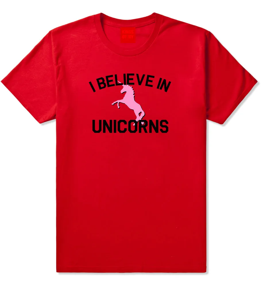 I Believe In Unicorns Mens T-Shirt