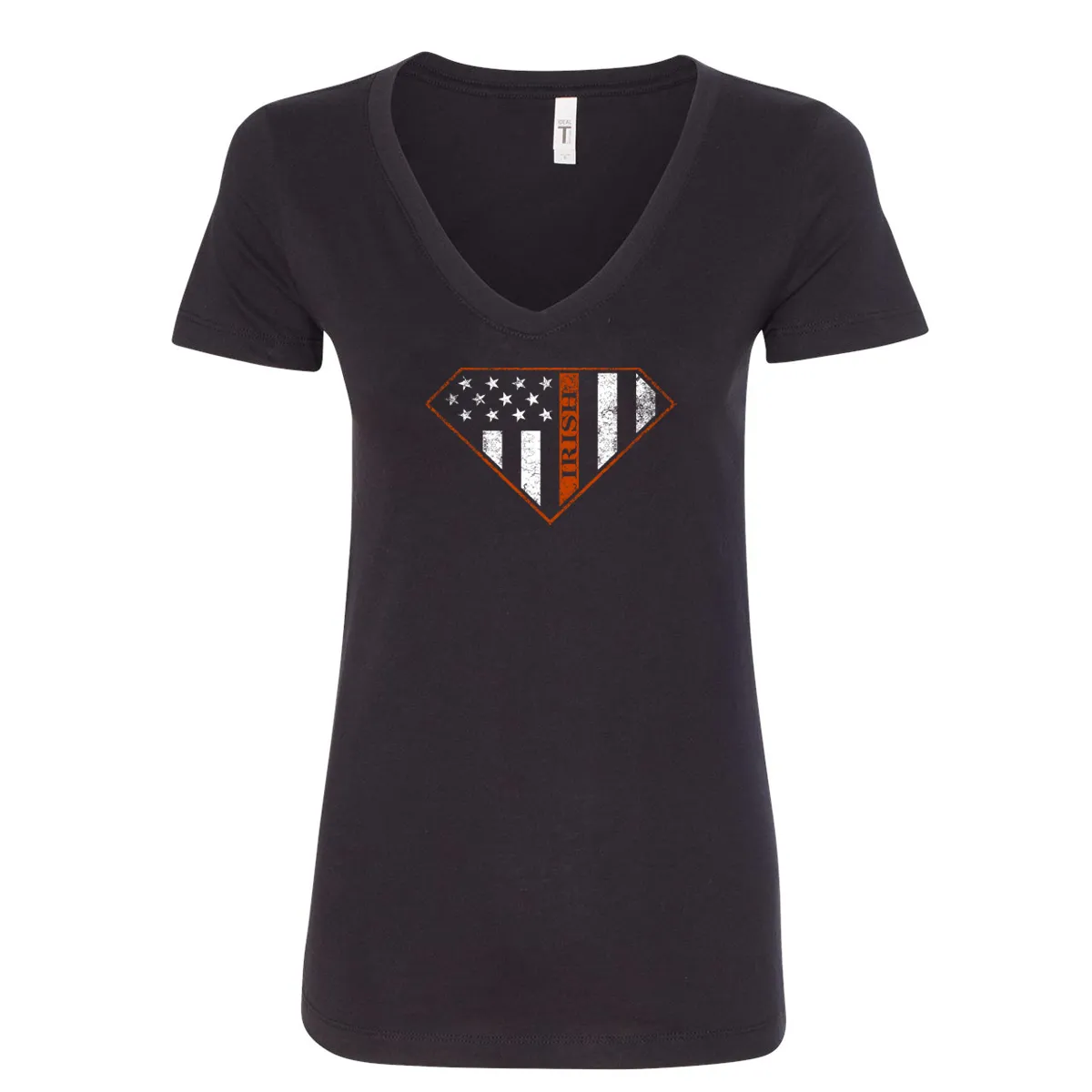 Irish Superwoman Women's V-Neck Shirt