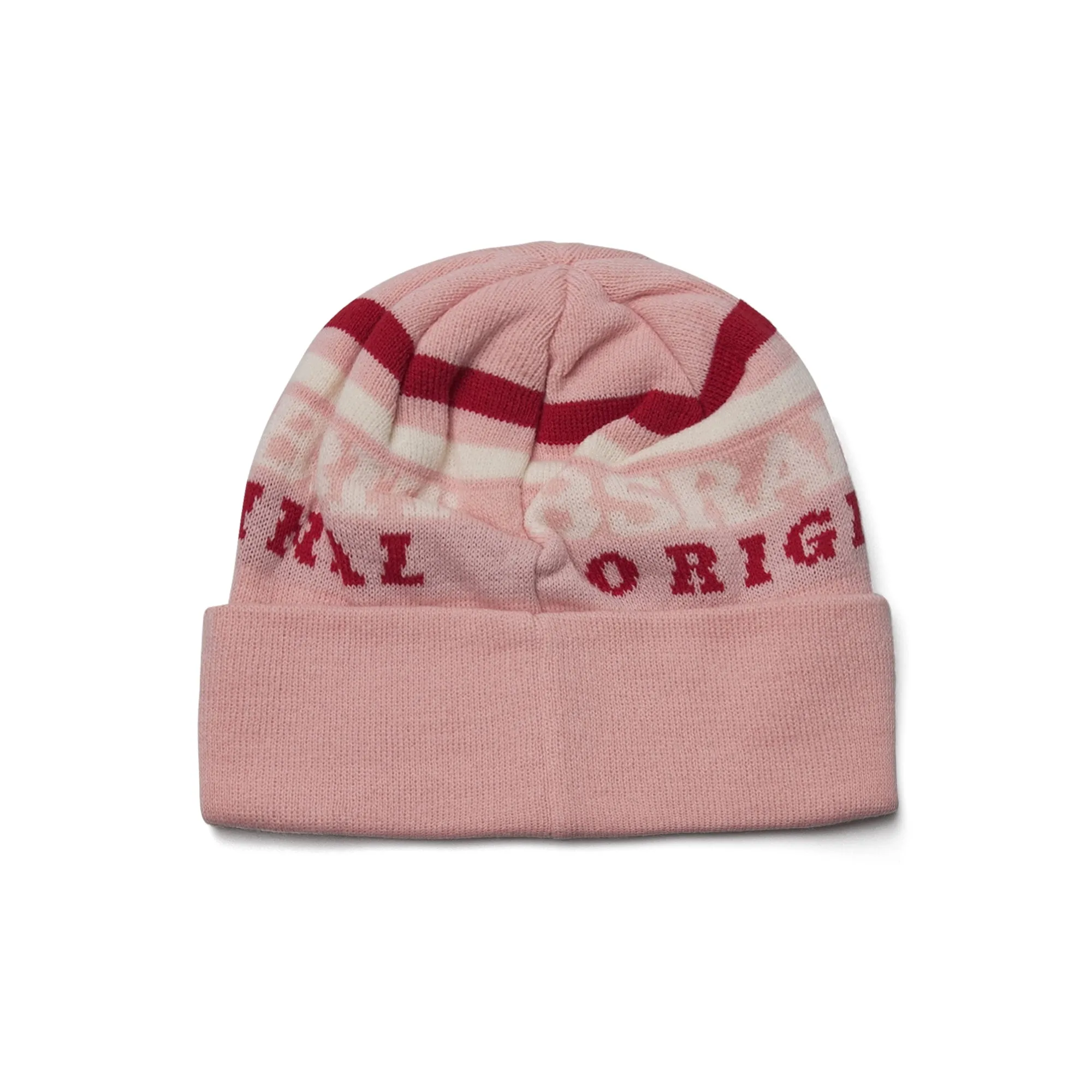 LOGO OLD SCHOOL BEANIE PINK RED