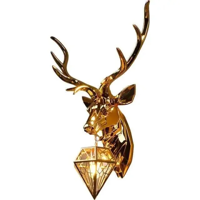 Modern Antler Wall Lamp