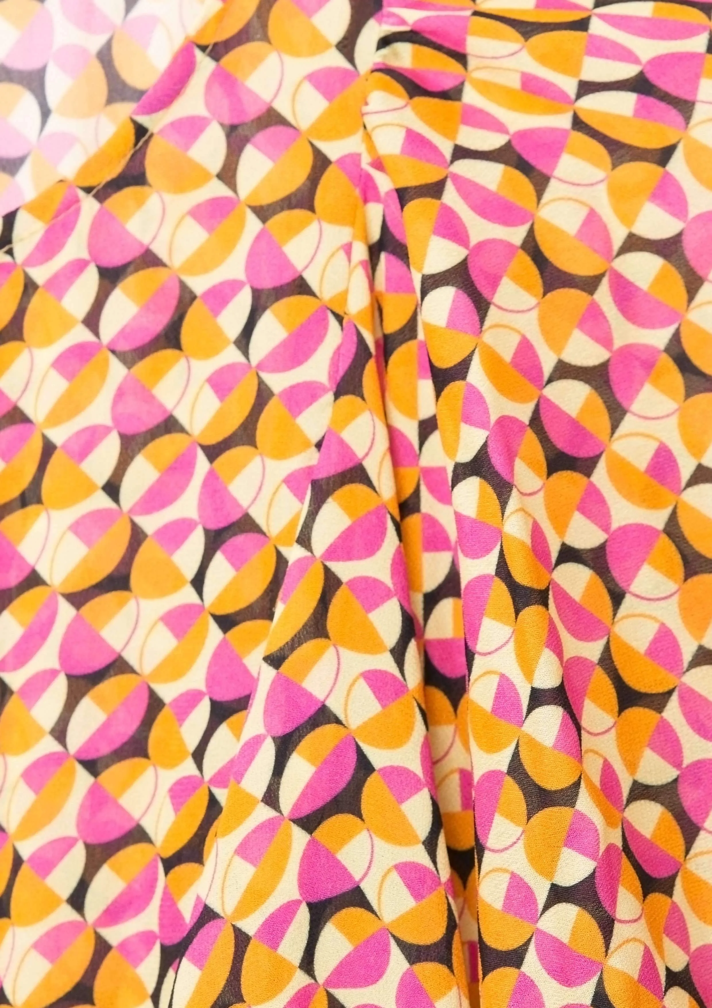 Olivia Dress Circle Print