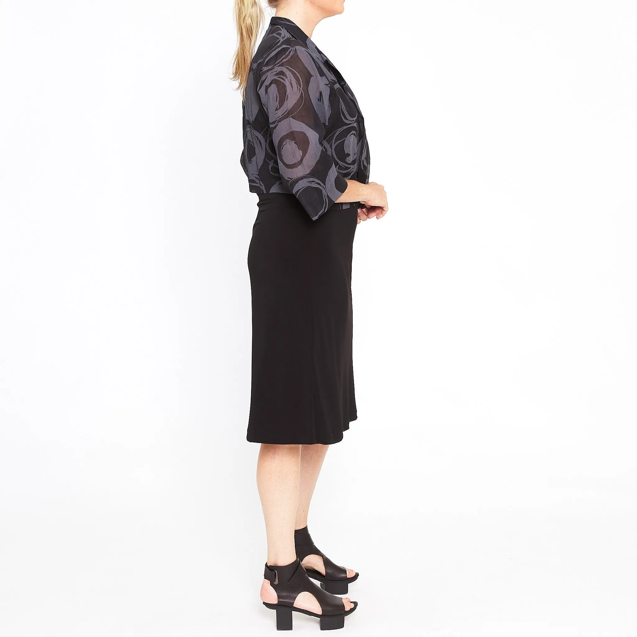 Pewter Circles Shacket