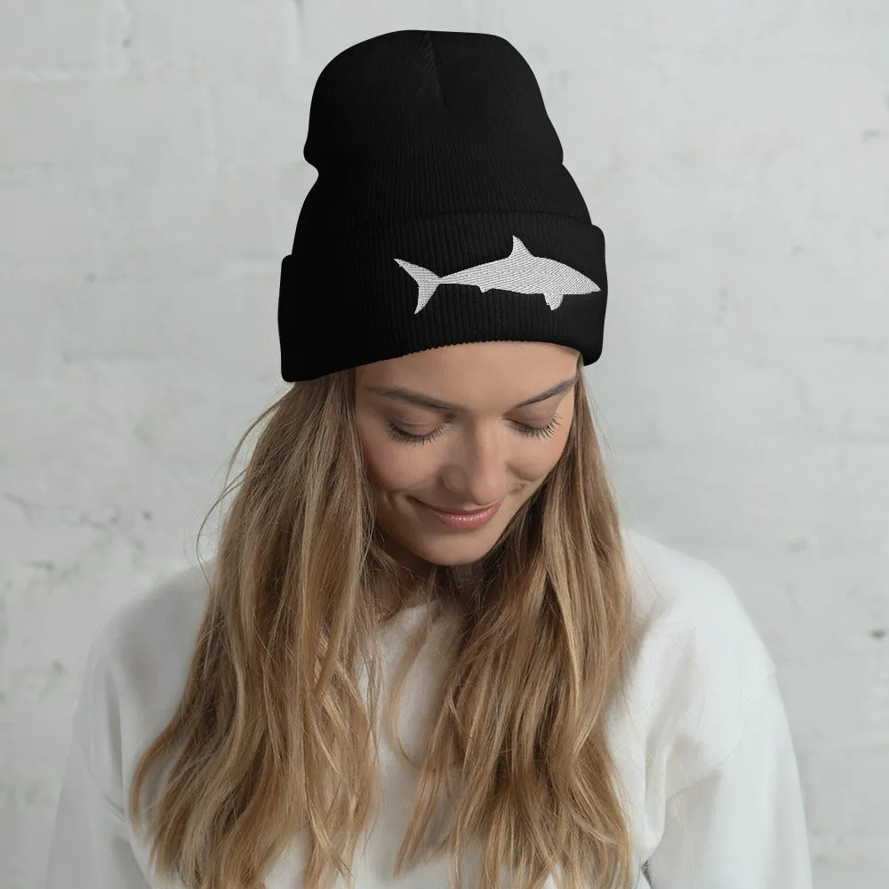 Shark Bold Cuffed Beanie