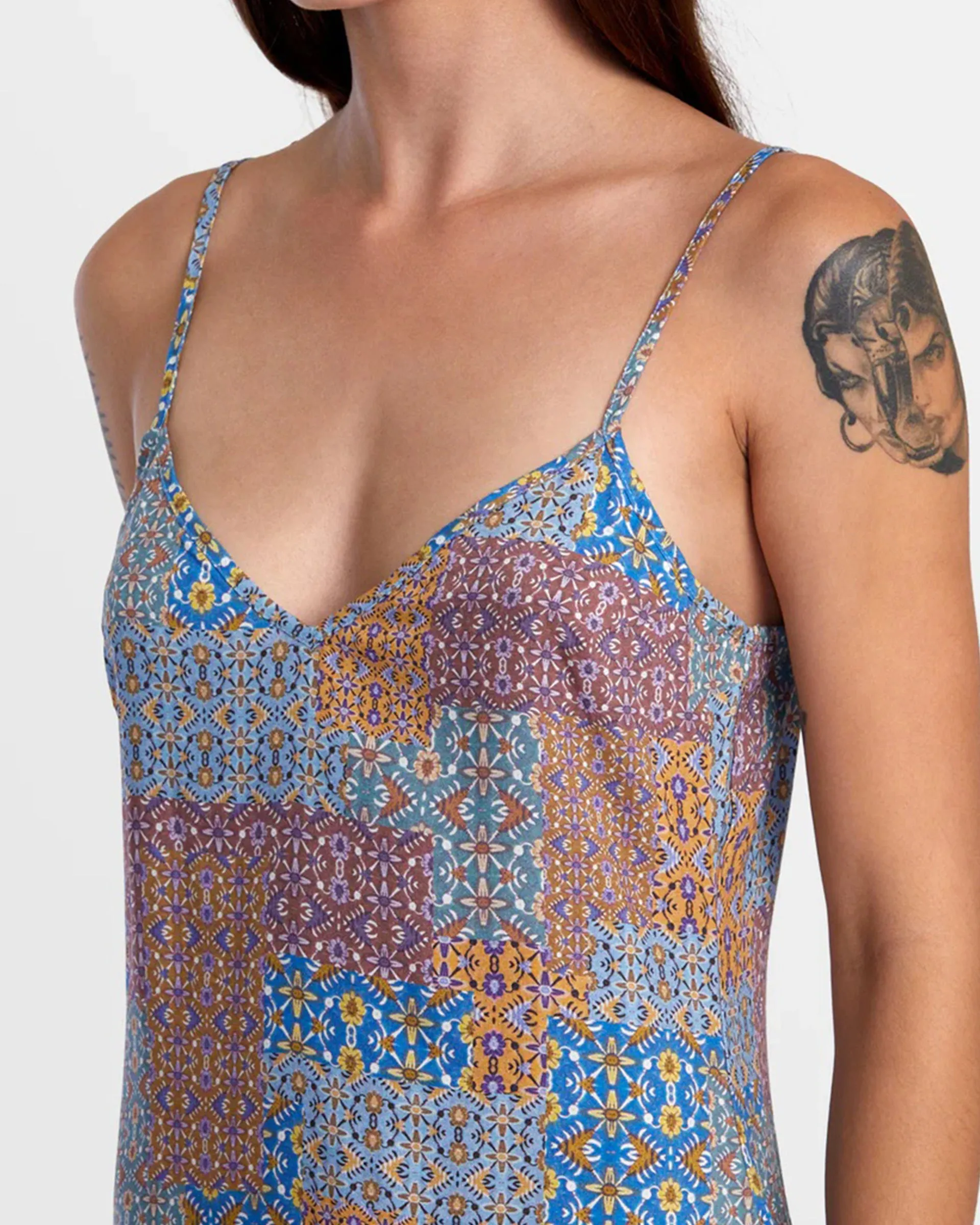 Slip Up Mini Dress