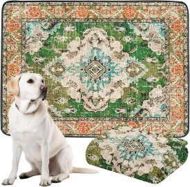 Thicken Washable Pee Pads for Dogs, Waterproof Reusable Pee Pads for Dogs54"x72" Super Absorbent Leakproof Dog Pads, Non-Slip Potty Pads for Floor, Crate, Couch, Whelping Pads Pet Supplies