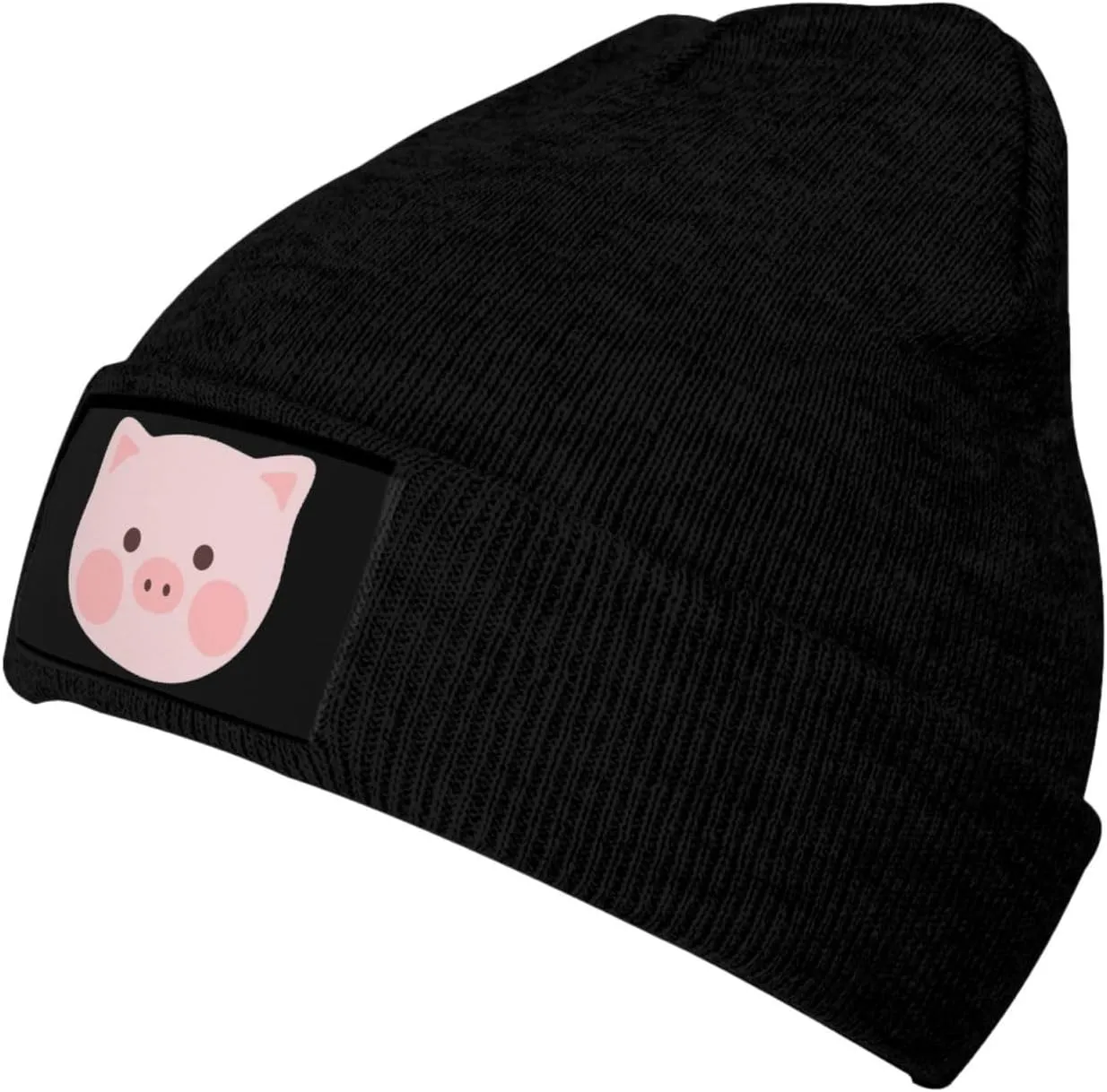 Unisex Beanie for Men and Women Cuffed Plain Knit Hat Winter Soft Warm Beanies Hats Cap