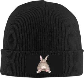 Unisex Beanie for Men and Women Cuffed Plain Knit Hat Winter Soft Warm Beanies Hats Cap